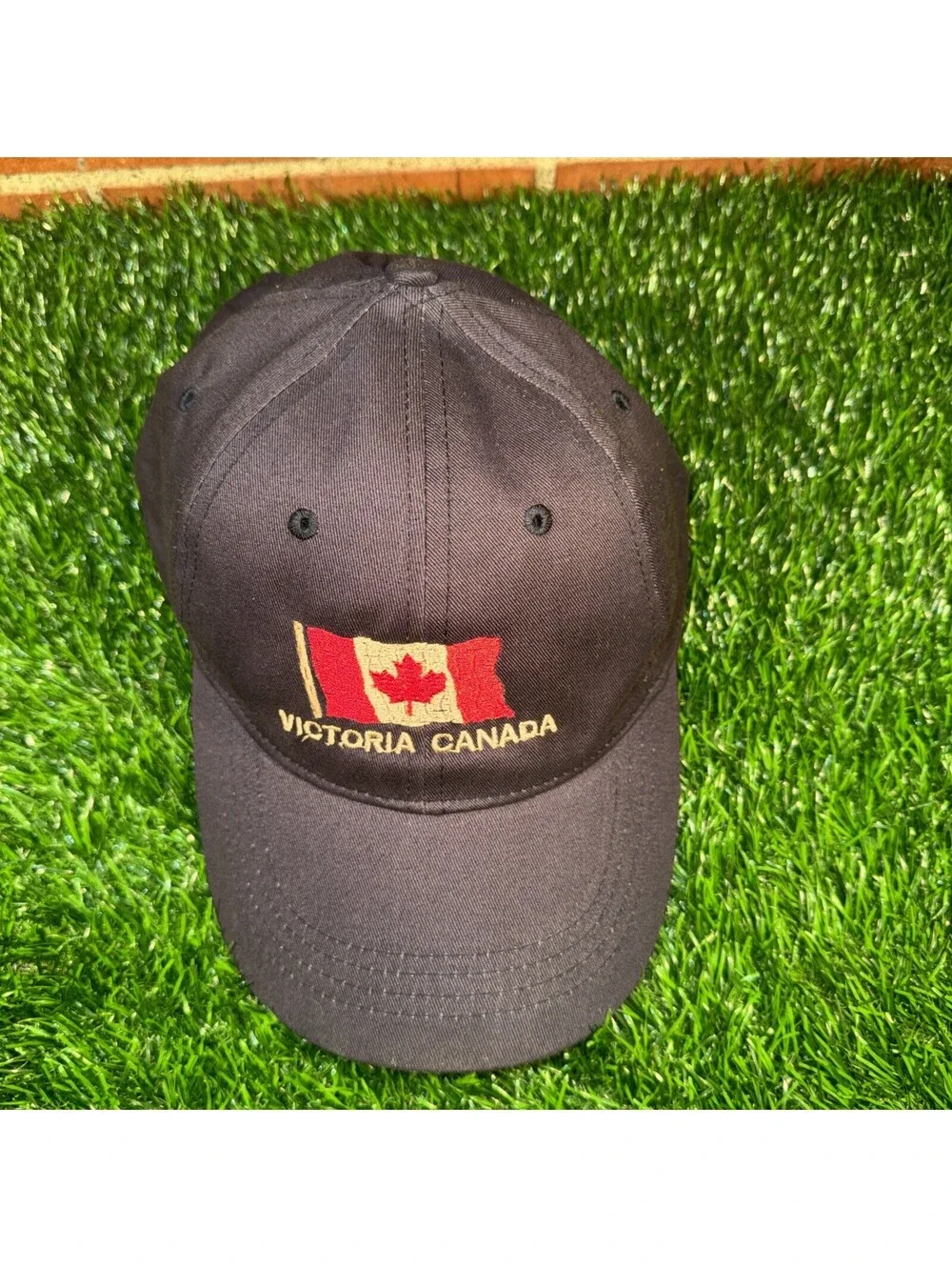 VTG Victoria Canada Travel Cap Adjustable Strap Hat
